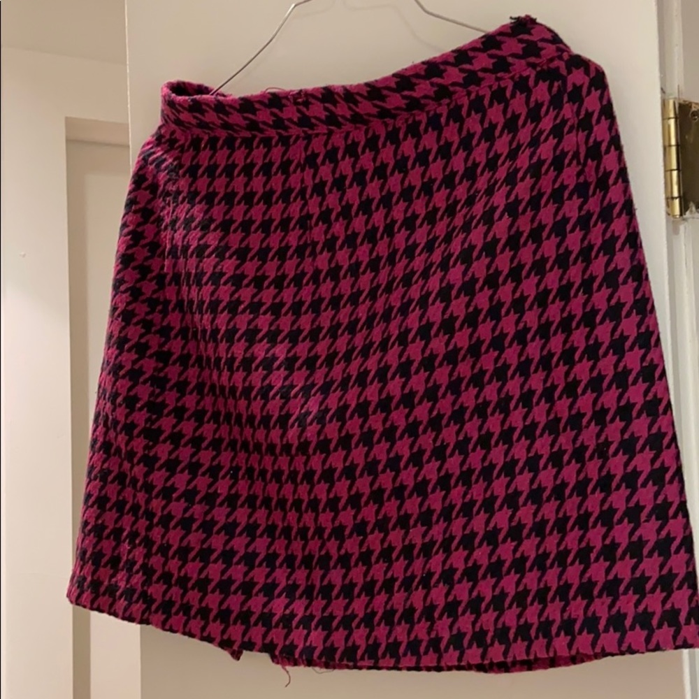 VINTAGE HOUNDS TOOTH MINI SKIRT